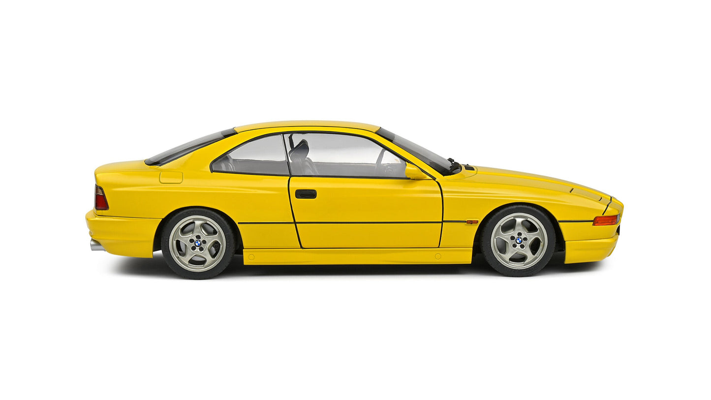 BMW 850 (E31) CSI Dakar Yellow 1990 - Solido - 1/18