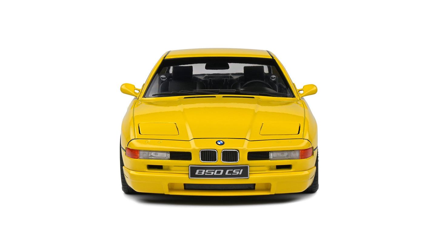 BMW 850 (E31) CSI Dakar Yellow 1990 - Solido - 1/18