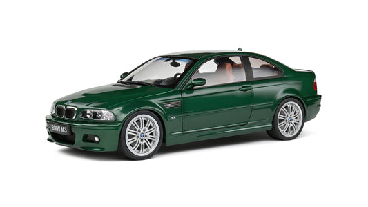 BMW E46 M3 COUPE Oxford Green 2000 - Solido - 1/18