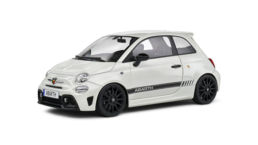 Fiat F595 Abarth Ghiaccio White 2022 - Solido - 1/18