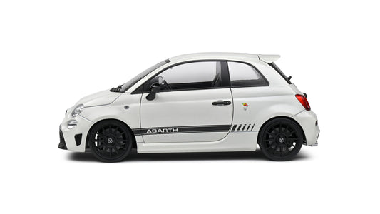 Fiat F595 Abarth Ghiaccio White 2022 - Solido - 1/18