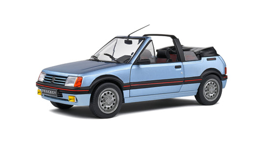 Peugeot 205 CTI Bleu Azzuro 1989 - Solido - 1/18