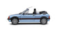 Peugeot 205 CTI Bleu Azzuro 1989 - Solido - 1/18
