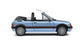 Peugeot 205 CTI Bleu Azzuro 1989 - Solido - 1/18