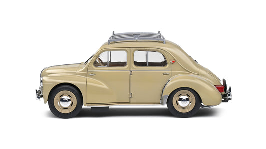 Renault 4CV Beige Tourterelle 1956 - Solido - 1/18