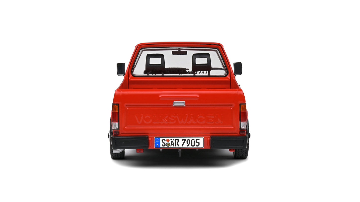 Volkswagen Caddy Mk.1 mars red 1982 - Solido - 1/18