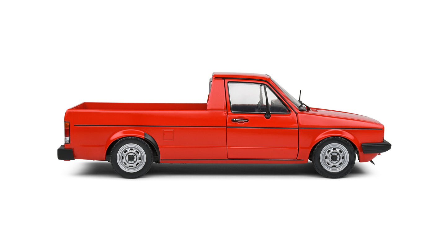 Volkswagen Caddy Mk.1 mars red 1982 - Solido - 1/18