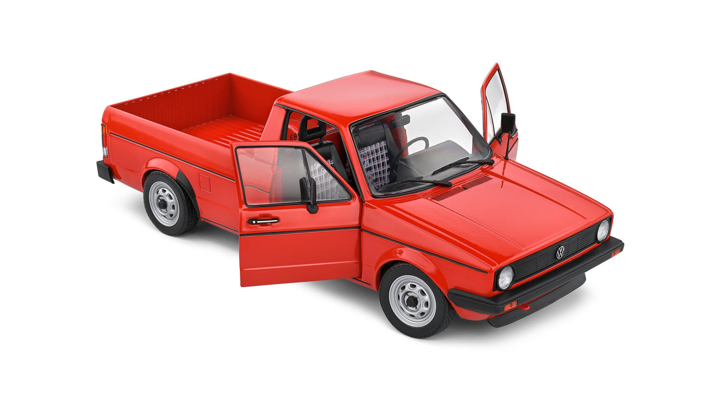 Volkswagen Caddy Mk.1 mars red 1982 - Solido - 1/18