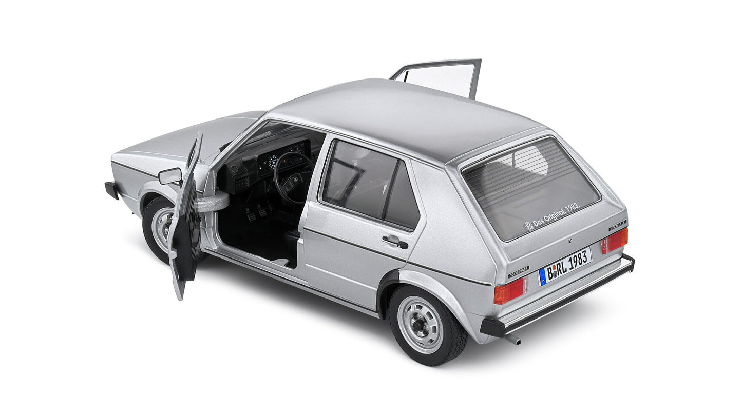 Volkswagen Golf L Gris Métal 1983 - Solido - 1/18