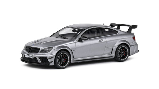 Mercedes C63 AMG Black Series Grey Metallic Matt 2011 - Solido - 1/43
