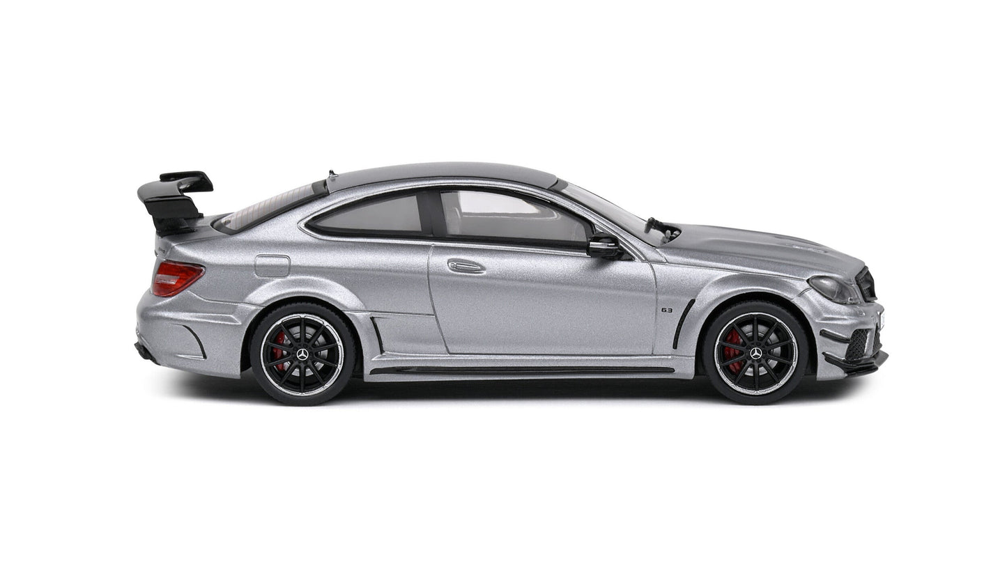 Mercedes C63 AMG Black Series Grey Metallic Matt 2011 - Solido - 1/43