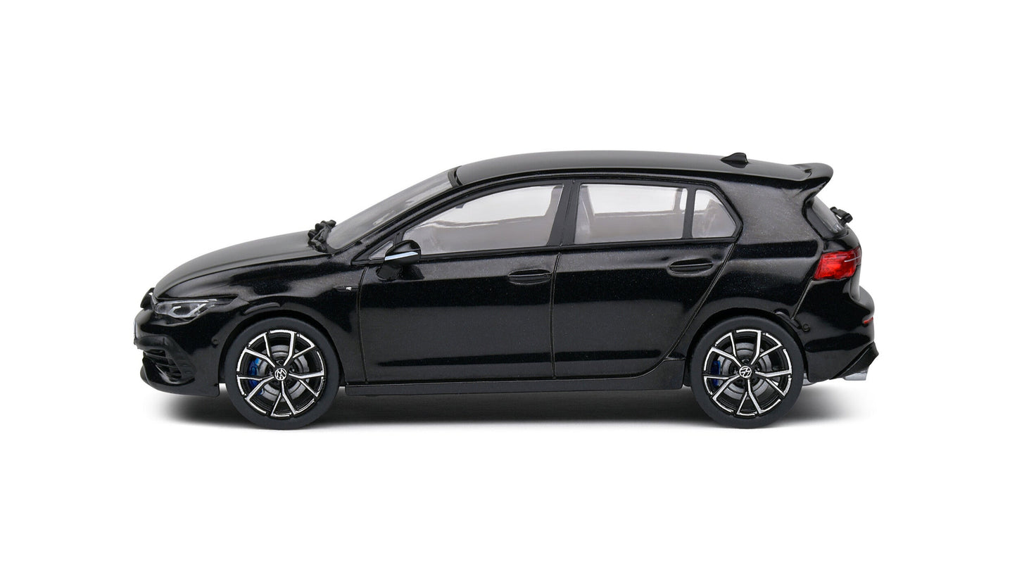 Volkswagen Golf VIII R Deep Black Pearl 2022 - Solido - 1/43
