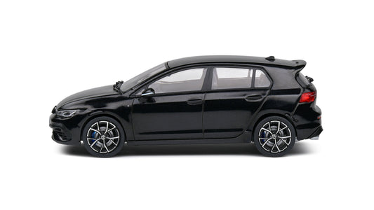 Volkswagen Golf VIII R Deep Black Pearl 2022 - Solido - 1/43