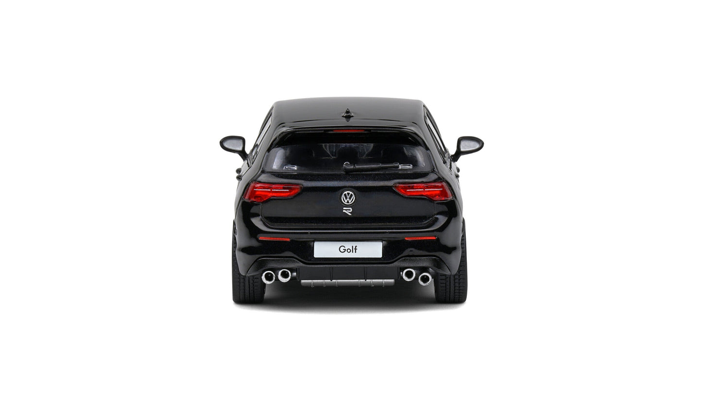 Volkswagen Golf VIII R Deep Black Pearl 2022 - Solido - 1/43