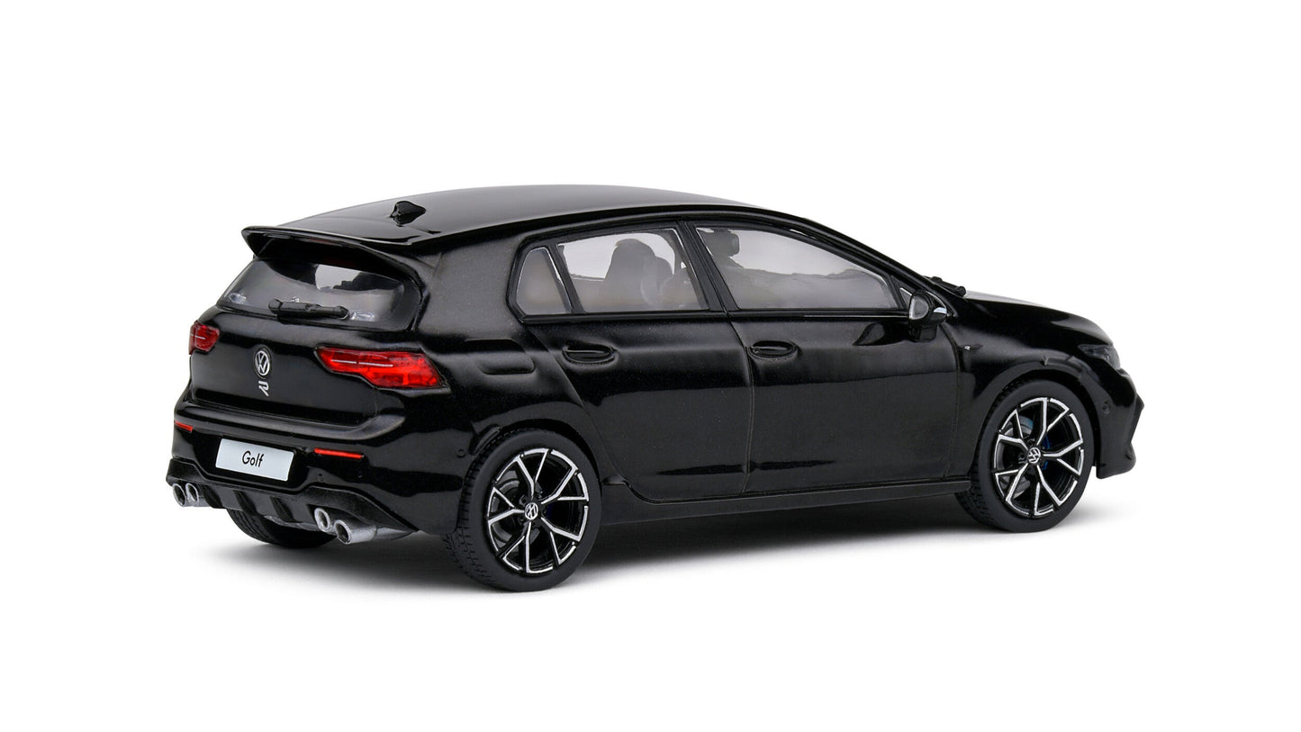 Volkswagen Golf VIII R Deep Black Pearl 2022 - Solido - 1/43
