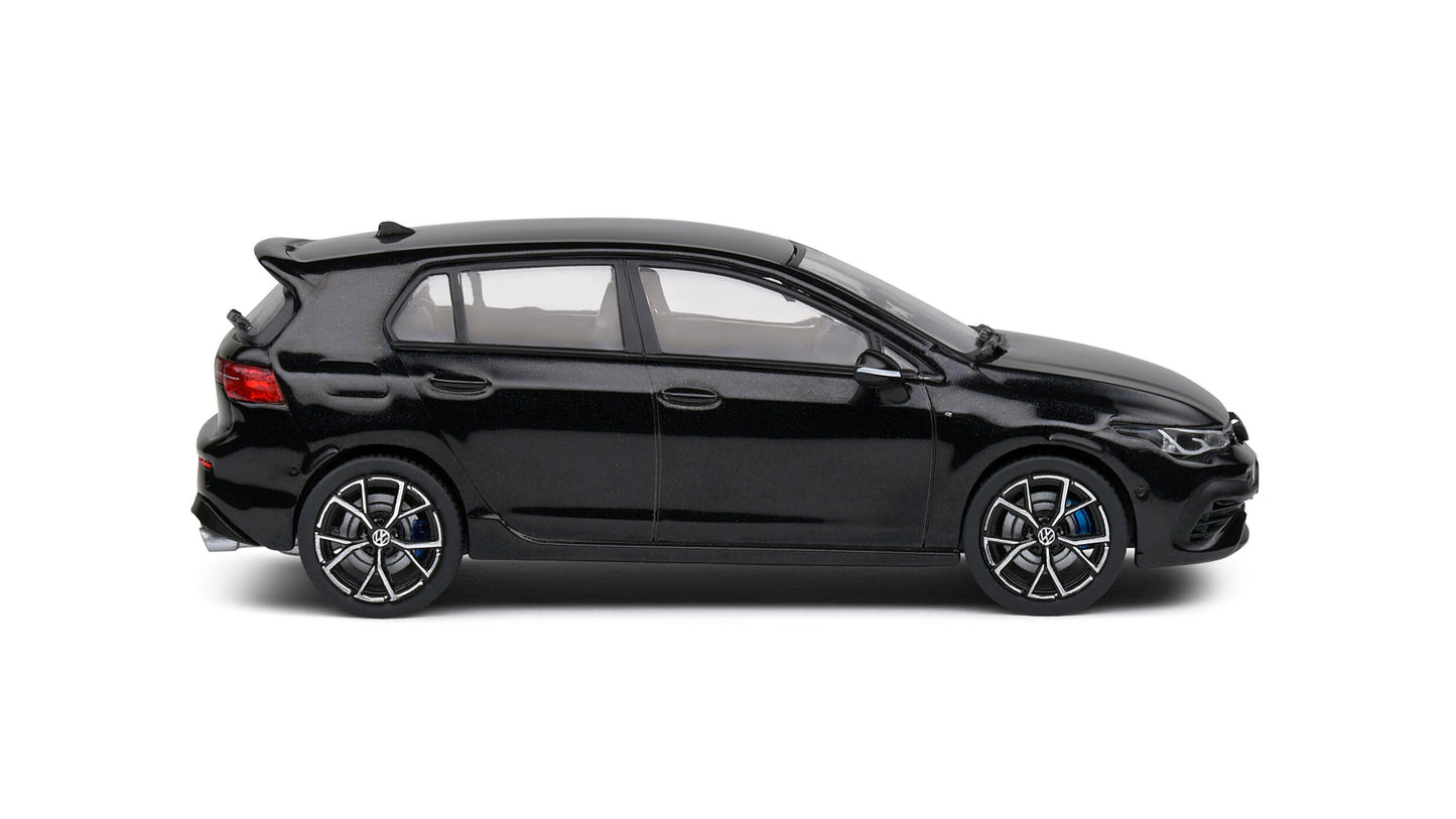 Volkswagen Golf VIII R Deep Black Pearl 2022 - Solido - 1/43
