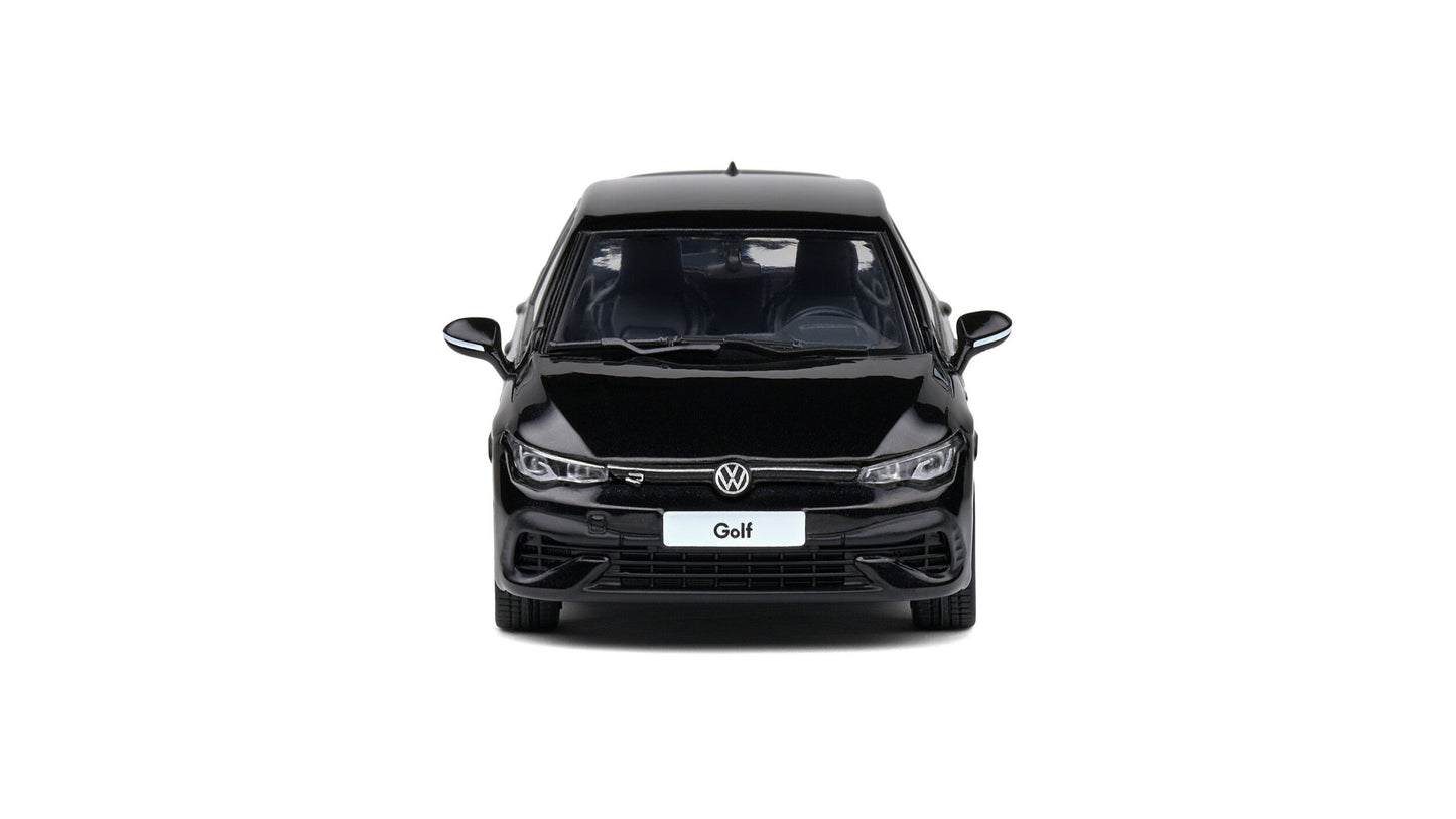 Volkswagen Golf VIII R Deep Black Pearl 2022 - Solido - 1/43