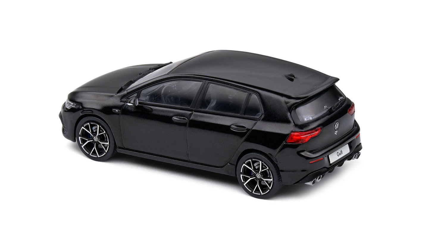 Volkswagen Golf VIII R Deep Black Pearl 2022 - Solido - 1/43