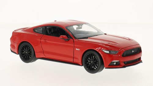 Ford Mustang GT Rouge 2015 - Welly - 1/24