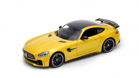 Mercedes AMG GT R Jaune - Welly - 1/24