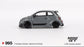 Abarth 595 LB-WORKS x Abas Works Gris - MiniGT - 1/64
