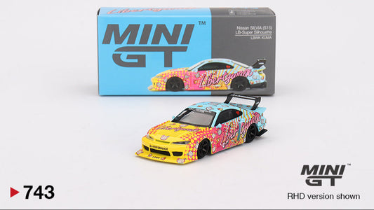 NISSAN SILVIA S15 LB-SUPER SILHOUETTE LB KUMA 1999 - Mini GT - 1/64