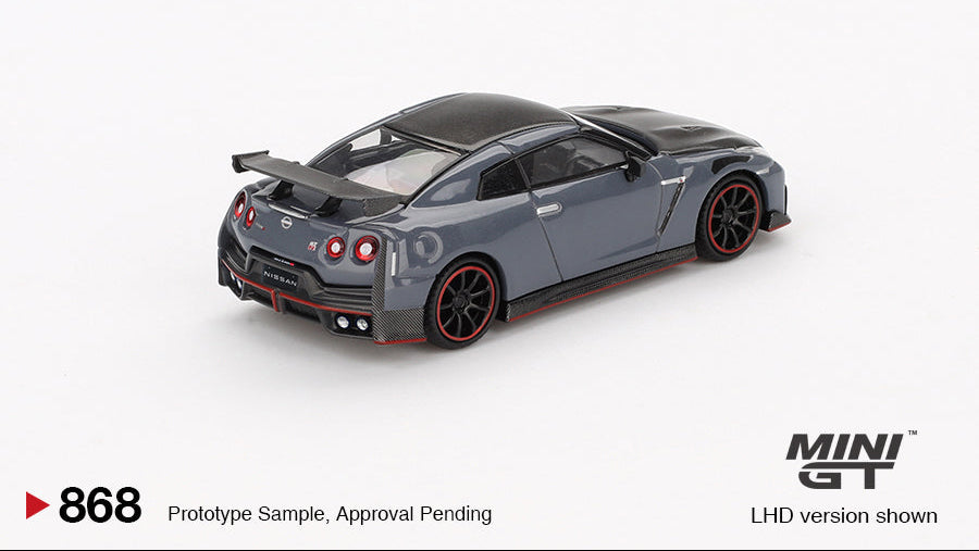 Nissan GT-R Nismo 2024 NISMO Gris Furtif - MiniGT - 1/64