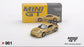 Toyota Supra (A80) Top Secret GT-300 Top Secret Gold - MiniGT - 1/64