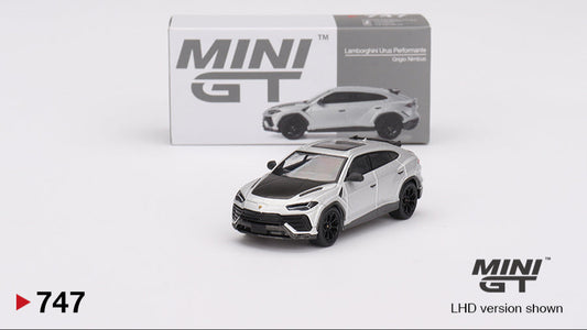 LAMBORGHINI URUS PERFORMANTE GRIGIO NIMBUS 2024 - Mini GT - 1/64