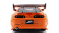 Toyota supra 1995 Fast & Furious BRIAN O'CONNER + figurine métal - Jada - 1/24