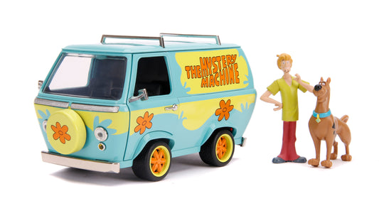 Mystery machine Scooby Doo + Figurines - Jada - 1/24