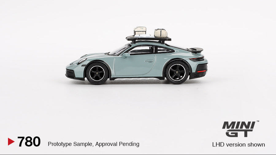 Porsche 911 Dakar Vert Nuance Métallisé - MiniGT - 1/64