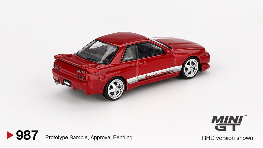 Nissan Skyline GT-R (R32) VeilSide Combat CI Rouge Gemme - MiniGT - 1/64