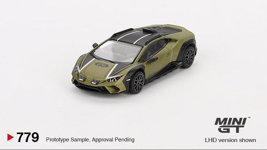 Lamborghini Huracán Sterrato Verde Gea Mat - MiniGT - 1/64
