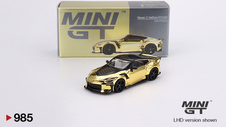 Nissan Z VeilSide FFZ400 Or Chrome - MiniGT - 1/64