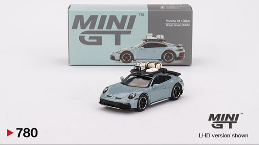 Porsche 911 Dakar Vert Nuance Métallisé - MiniGT - 1/64