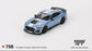 FORD MUSTANG SHELBY GT500 HERITAGE EDITION BRITTANY BLUE 2022 - Mini GT - 1/64