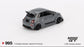 Abarth 595 LB-WORKS x Abas Works Gris - MiniGT - 1/64