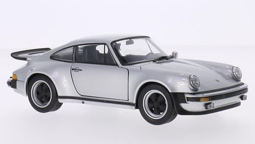 Porsche 911 Turbo 3.0 (1974) Silver - Welly - 1/24