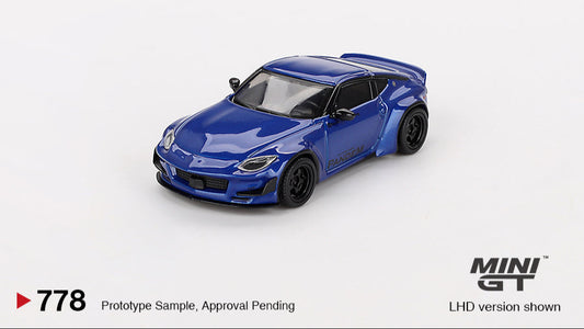 NISSAN Z PANDEM SEIRAN BLUE 2024 - Mini GT - 1/64