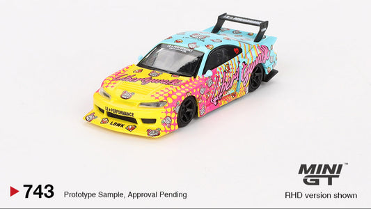 NISSAN SILVIA S15 LB-SUPER SILHOUETTE LB KUMA 1999 - Mini GT - 1/64