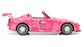 Honda S2000 Convertible pink F&F 1999 - Jada - 1/24