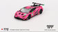 LAMBORGHINI HURACAN GT3 EVO2 PINK #83 IRON DAMES DAYTONA 24 HRS - Mini GT - 1/64