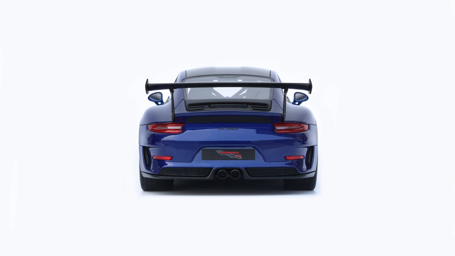 PORSCHE 911 [991.2] GT3 RS WP BLUE 2018 - GTSpirit - 1/18