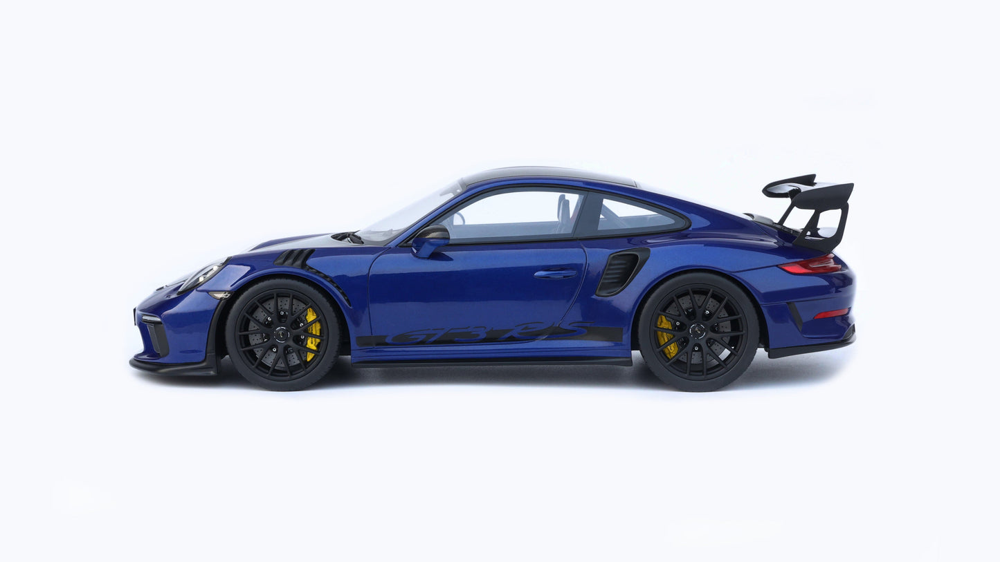 PORSCHE 911 [991.2] GT3 RS WP BLUE 2018 - GTSpirit - 1/18