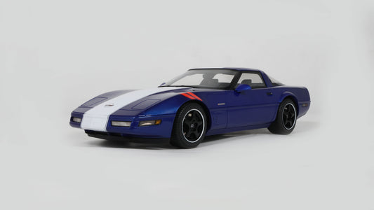 PRECOMMANDE - CHEVROLET CORVETTE C4 GRAN SPORT BLUE 1996 - GT Spirit - 1/18