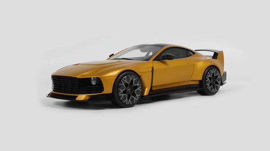 PRECOMMANDE - ASTON MARTIN VALIANT AURIC GOLD METALLIC 2024 - GT Spirit - 1/18