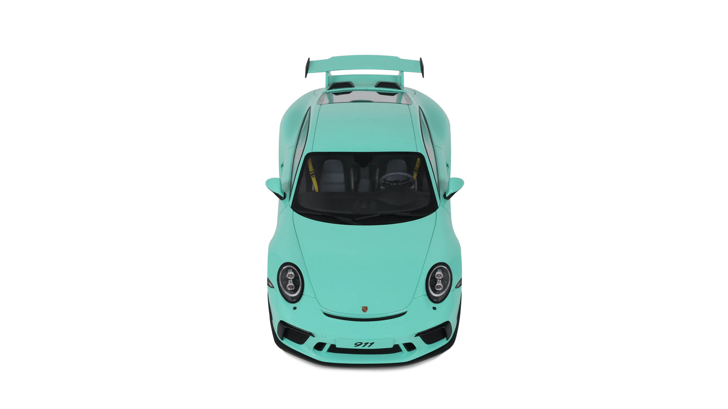 Porsche 911 991.2 GT3 Mint Green GT550 GTSpirit 1/18