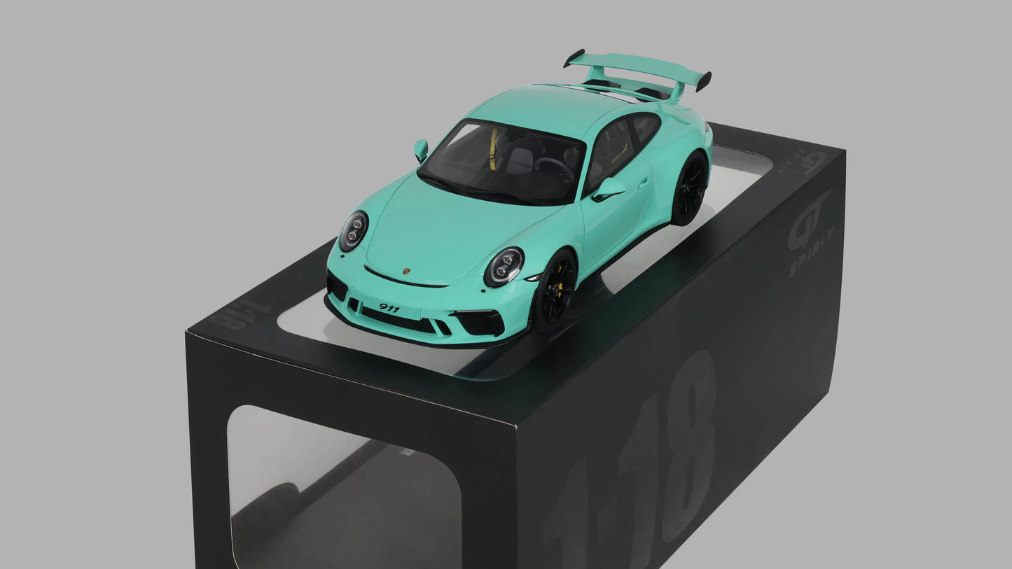 Porsche 911 991.2 GT3 Mint Green GT550 GTSpirit 1/18