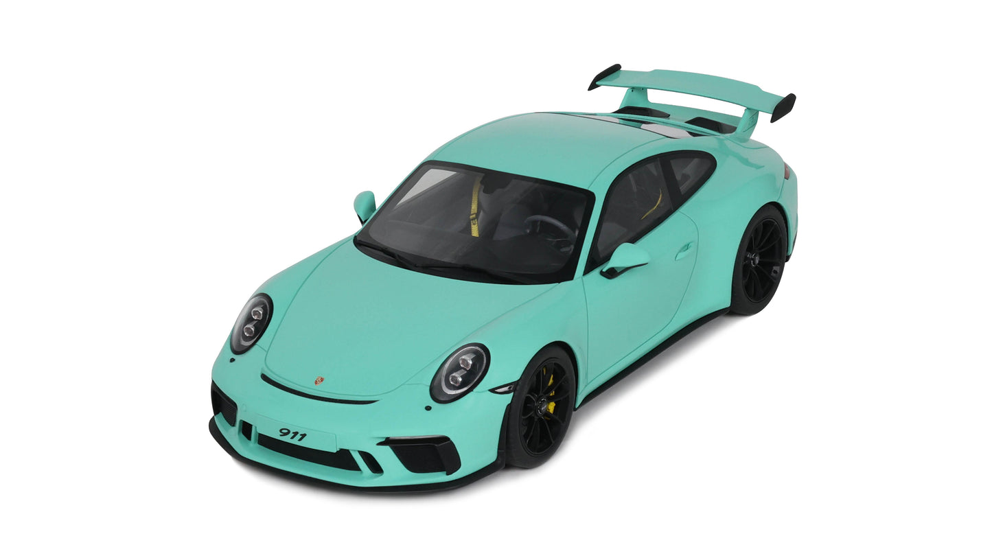 Porsche 911 991.2 GT3 Mint Green GT550 GTSpirit 1/18